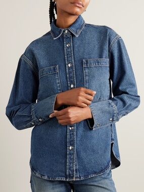 Anine Bing Dante Shirt, size Small, NWT